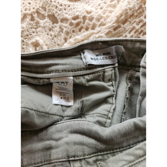 OAT light green Wide Leg Crop size 32 - Picture 9 of 13